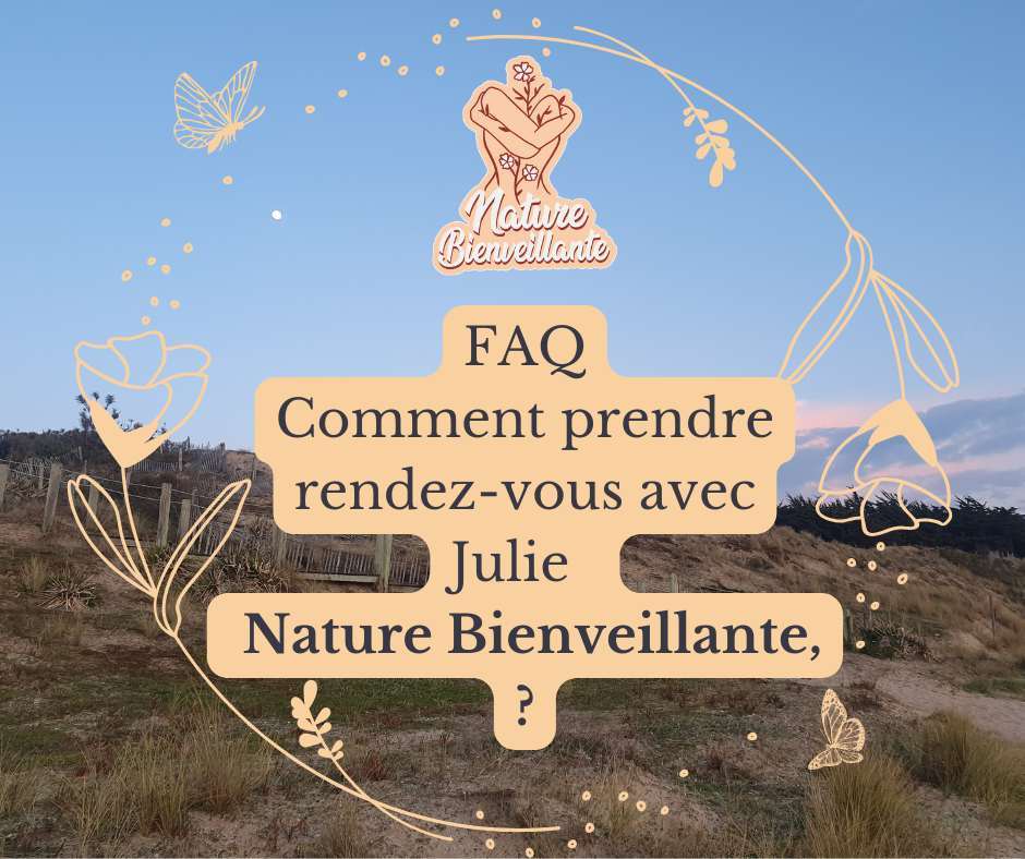 FAQ Prise de rendez naturopathie réflexologie olfactothérapie florithérapie élixirs floraux Fleurs de Bach soin détente revitalisation conseils naturels