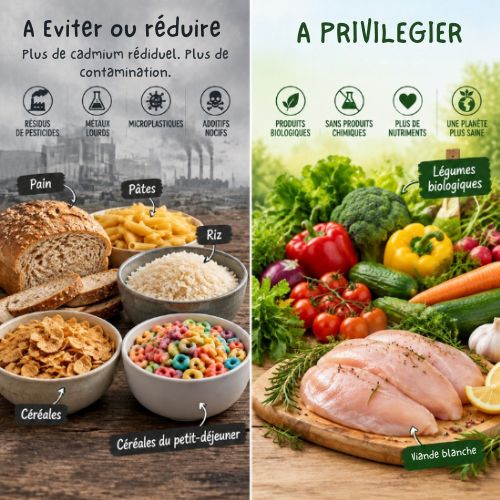 Pollution des sols au cadmium pr&eacute;server son organisme via l'alimentation les aliments &agrave; &eacute;viter et ceux &agrave; privil&eacute;gier